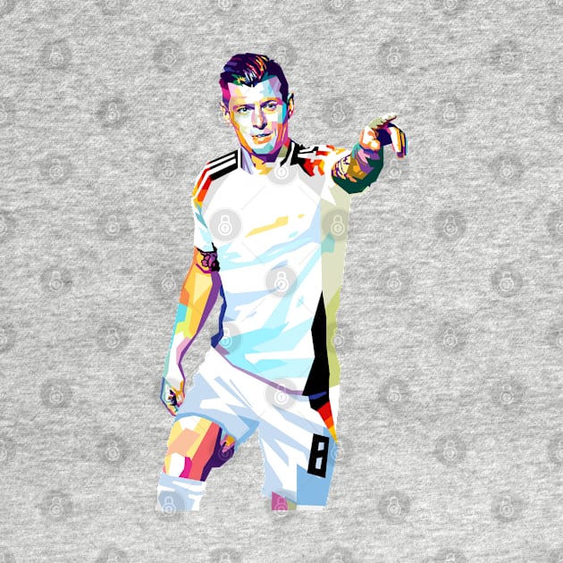 Toni Kroos Germany Fan Art by RJWLTG